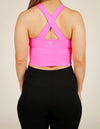 OG Sports Bra in Hot Pink