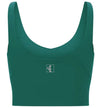 Scoop Neck Sport Bra in Pine