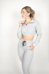 Jogger Set in Light Gray