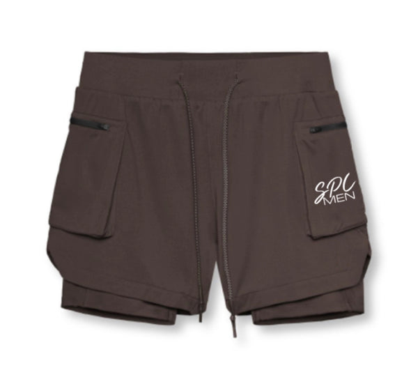 Essential Men’s Shorts in Brown