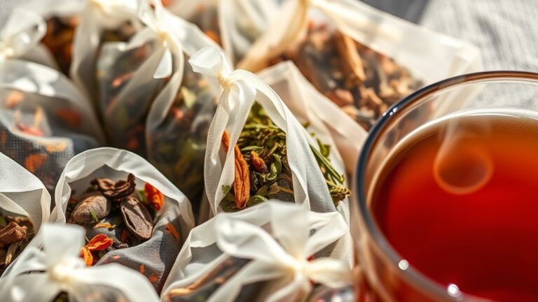 composition of tea bags