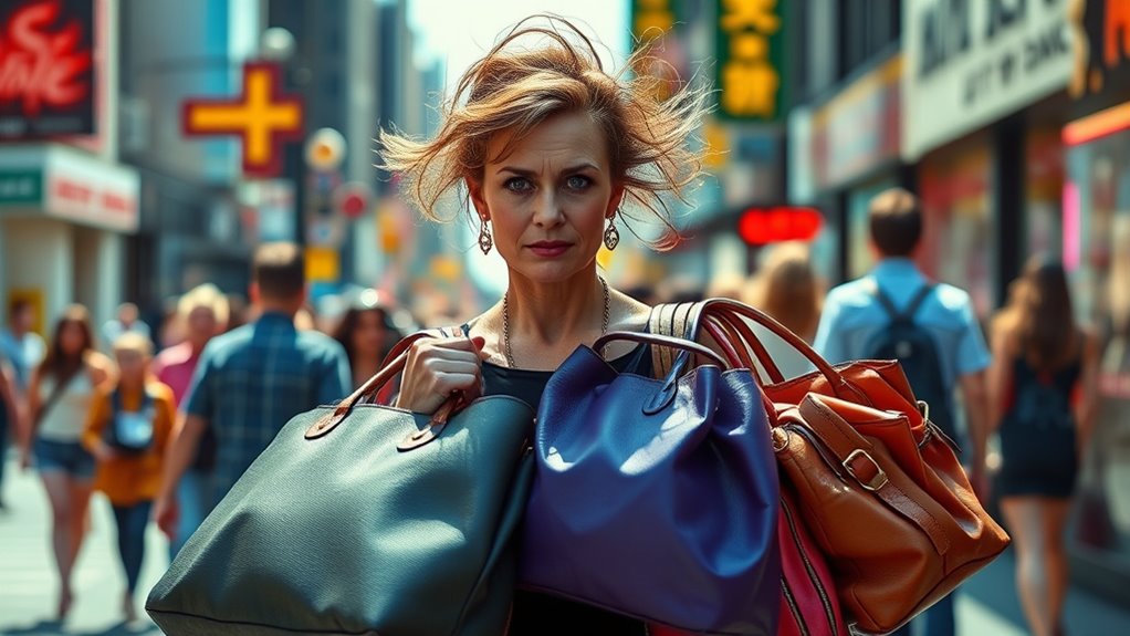 elsbeth s overwhelming bag collection