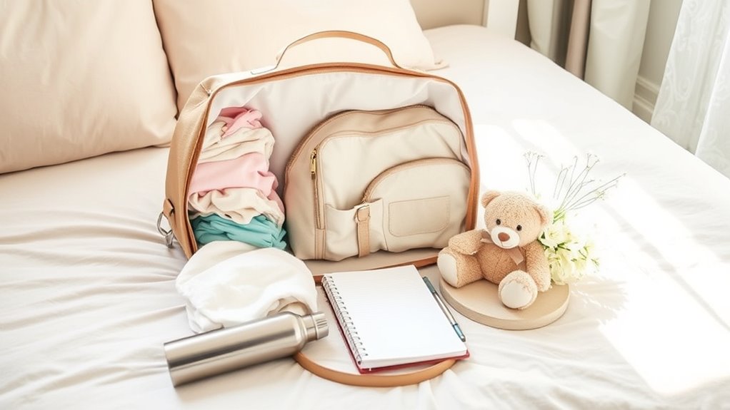 essential hospital bag checklist