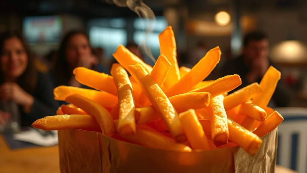 fries included with order