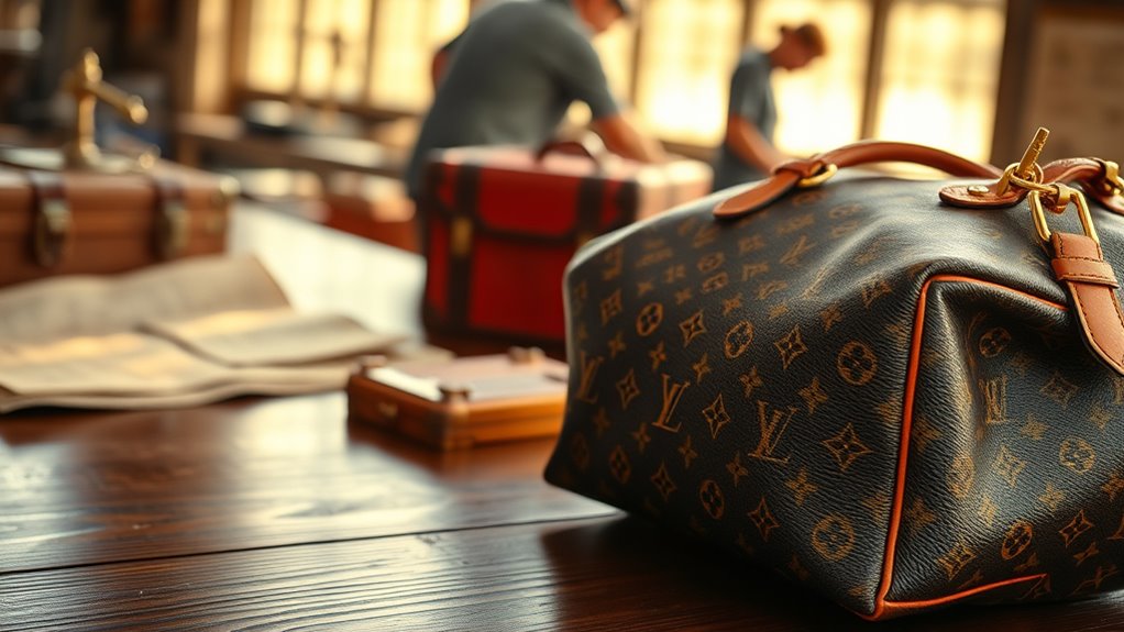 origin of louis vuitton bags